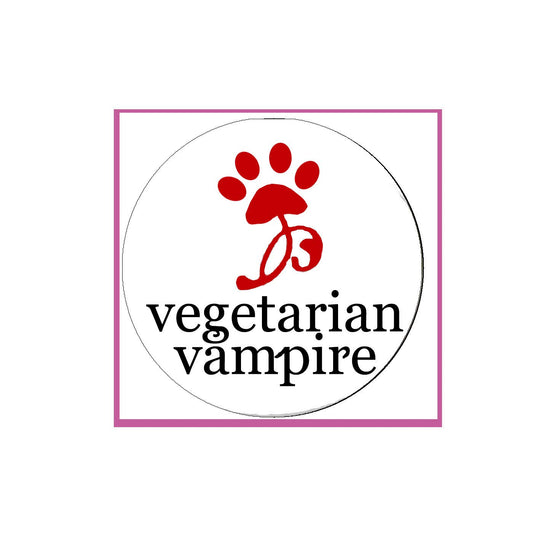 Vegetarian Vampire 2.25" for Jackets, Backpacks, etc.