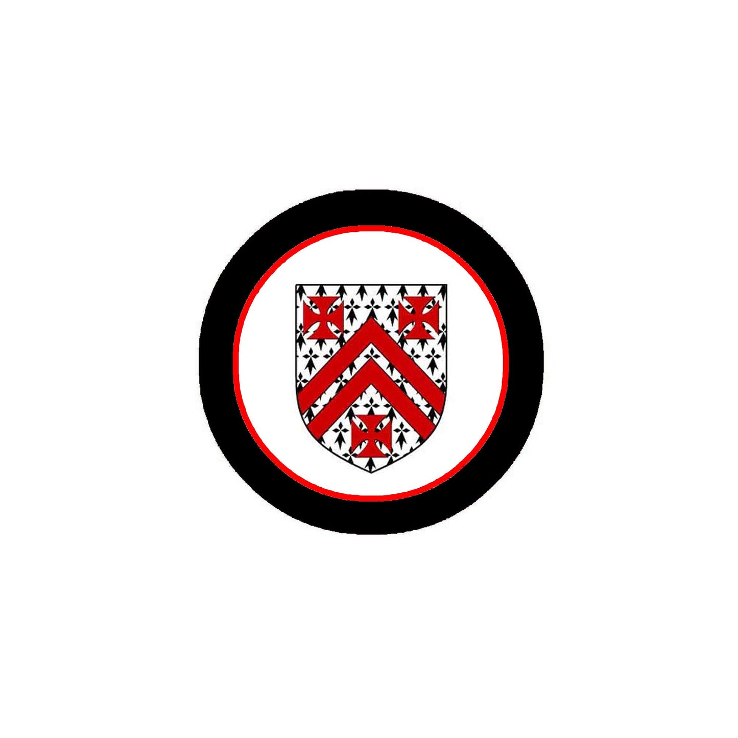 Garvey 3-inch Coat of Arms Fridge Round Magnet Default Title