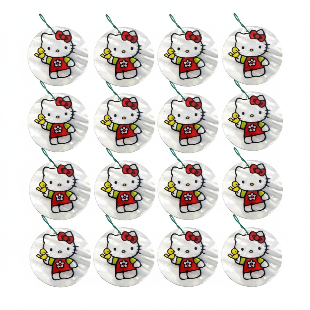 Hello Kitty party favor disc bead set, girls, 24-pack