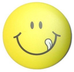 Chic Funny Smile Emoticon Pin Badge Button 1.75 Inches #8