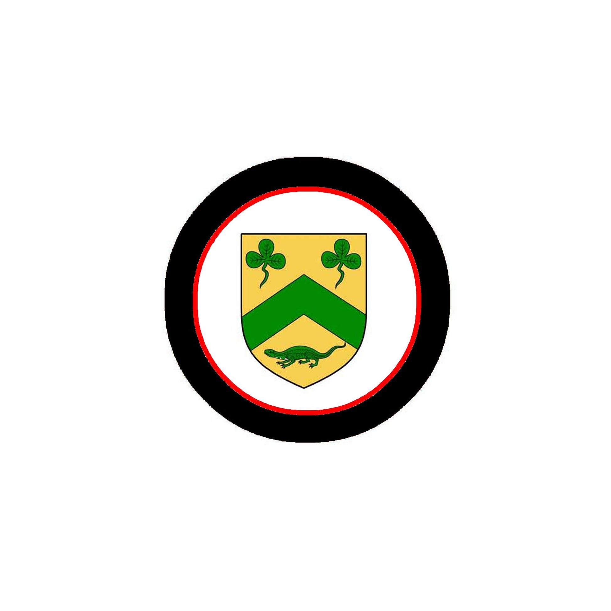 Corrigan 3-inch Coat of Arms Fridge Round Magnet Default Title