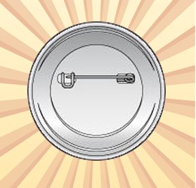 Drink Up Bitches 2.25 Inch Pinback Button