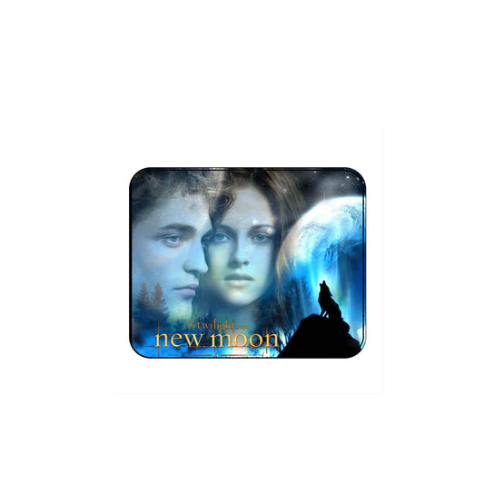 Twilight Edward Bella Mousepad Blue Wolf Night Default Title