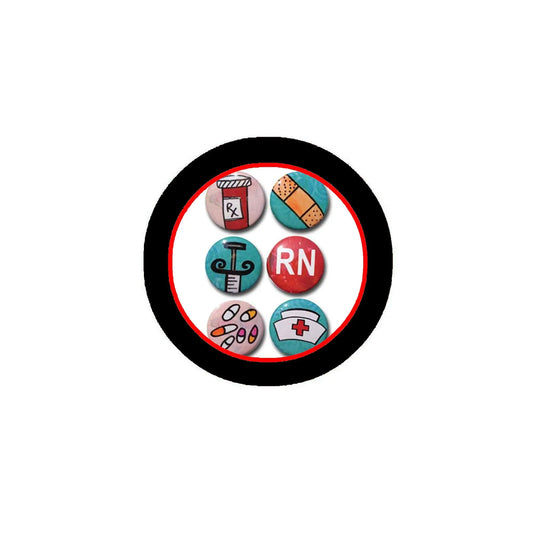 CNA Nursing Nurse 2.25-inch Pin Pinback Default Title