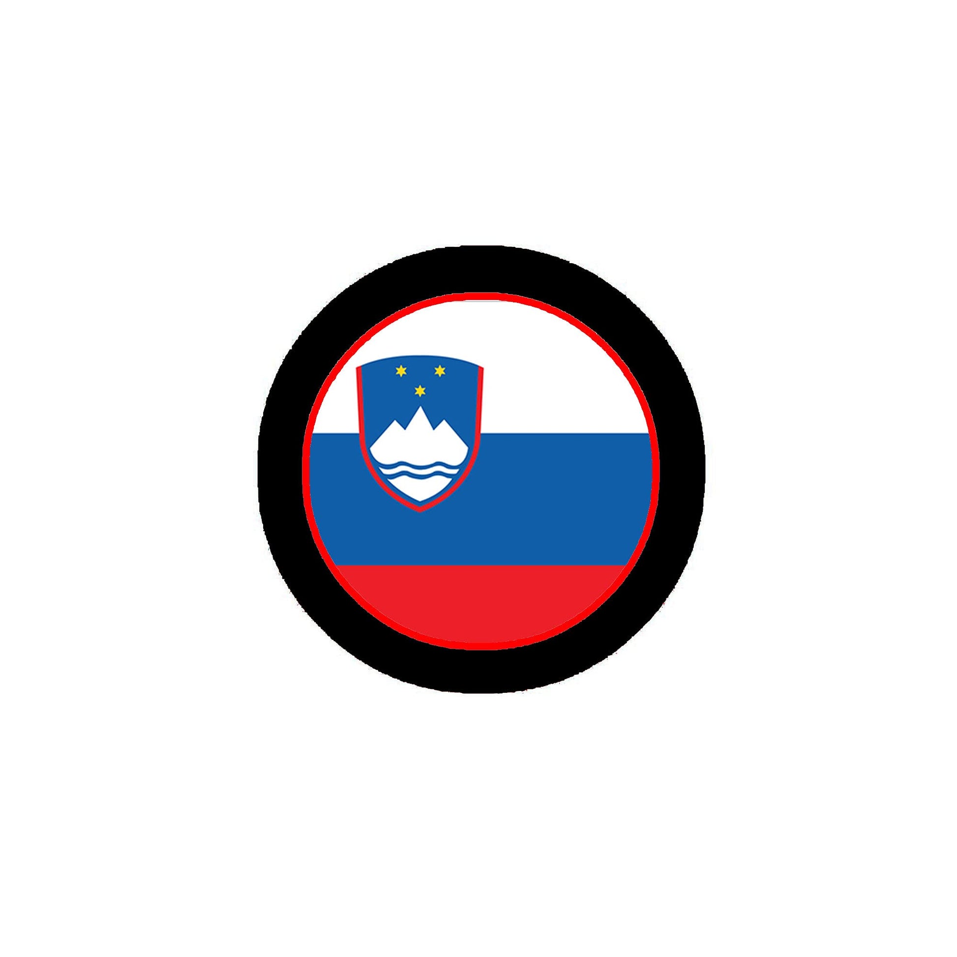 Slovenia National Flag Pinback 2.25-inch Default Title