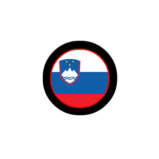 Slovenia National Flag Pinback 2.25-inch Default Title