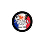 France soccer pinback button, 2.25-inch, Qatar 2022 logo