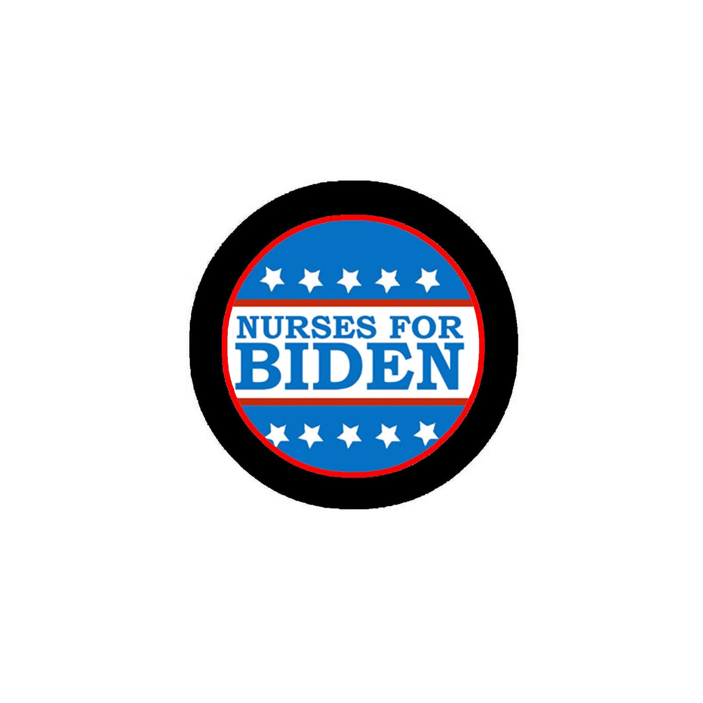 Nurses for Biden 2.25-inch Pinback Default Title