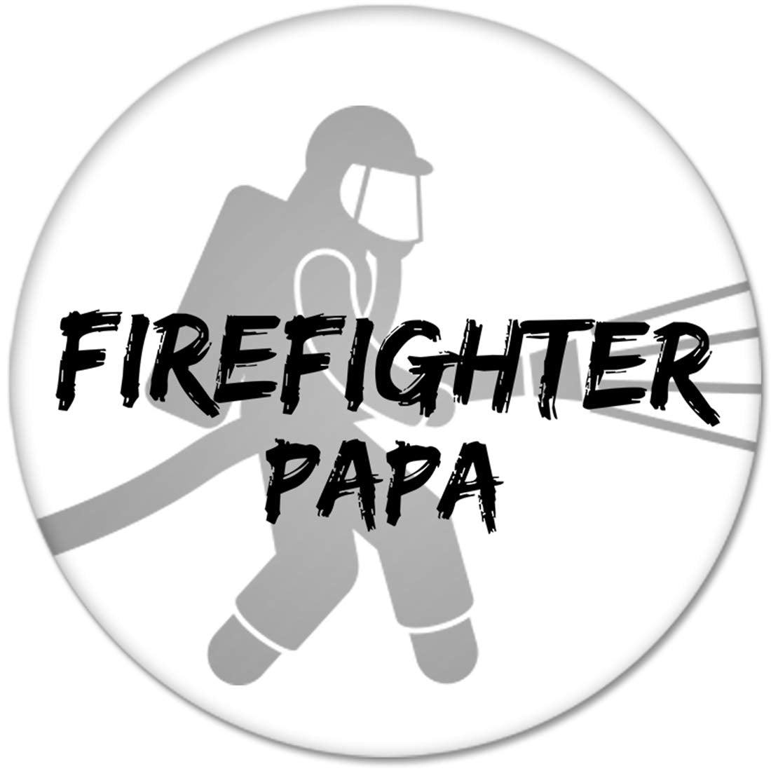 FIREFIGHTER PAPA Pinback 2.25-inch Default Title