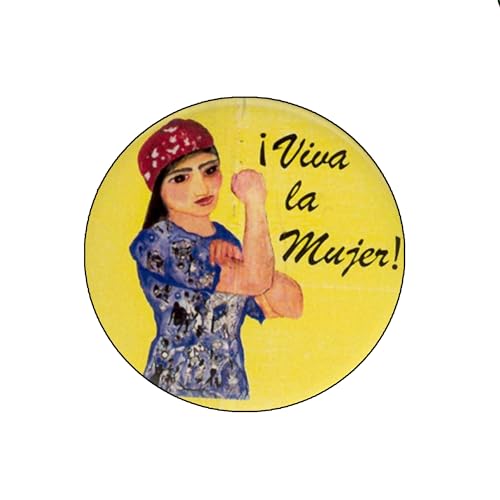 5 Pcs Viva La Mujer Pinback Button Pin Pinback for Jackets, Backpacks, small 1.25" v2