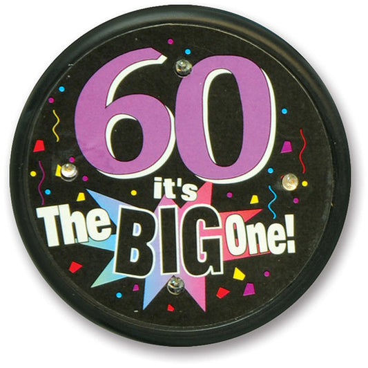 60 It is the Big One 2.25-inch Pinback Button Pin Party Favor Birthday Default Title