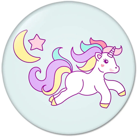 Sketches Unicorn Lovely Star 1 : Pinback Buttons 1.25 Inch (32mm) Default Title
