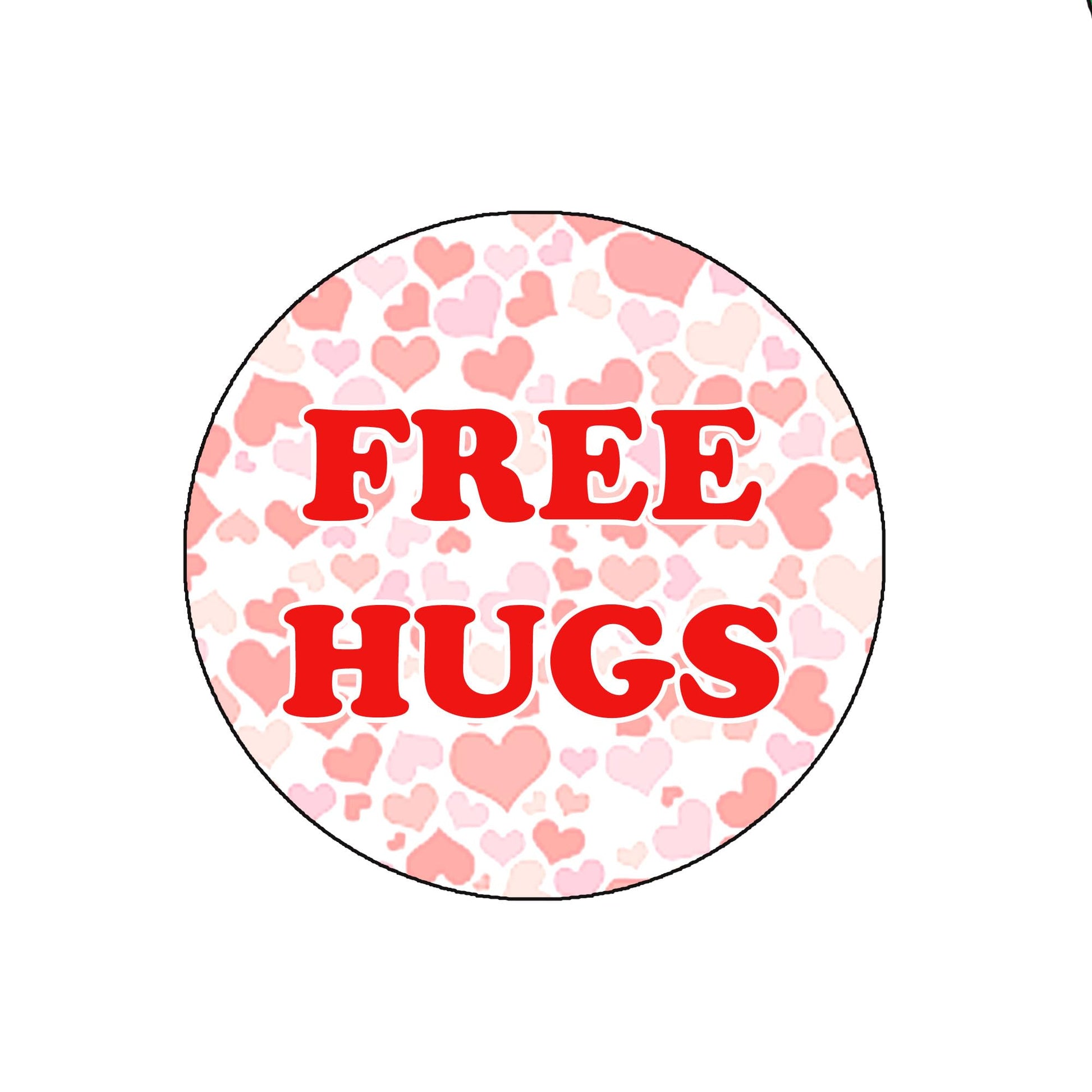 Free Hugs Badge Reels Cute Felt Retractable Badge Reels 1.45-inch Bones Chiropractor Orthopedic
