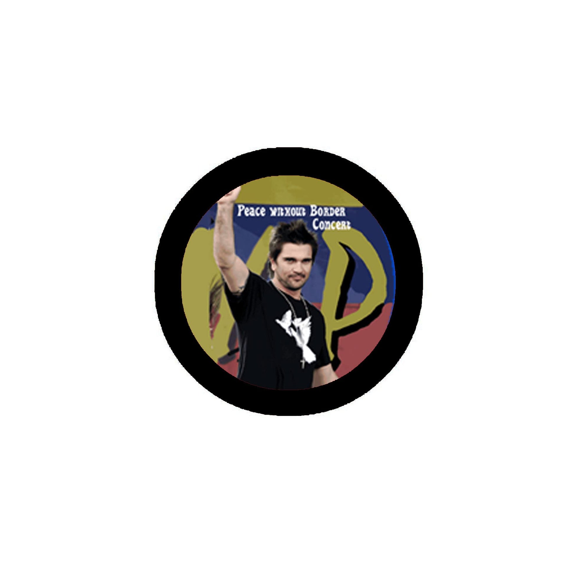 Peace without border concert 2.25-inch Pinback Badge Default Title