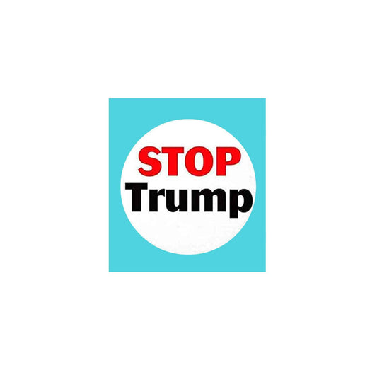 10 Pcs Stop Trump 1.25" Pinback for Jackets, Backpacks, etc. Political