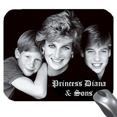 Princess Diana and Sons - Mousepad Default Title