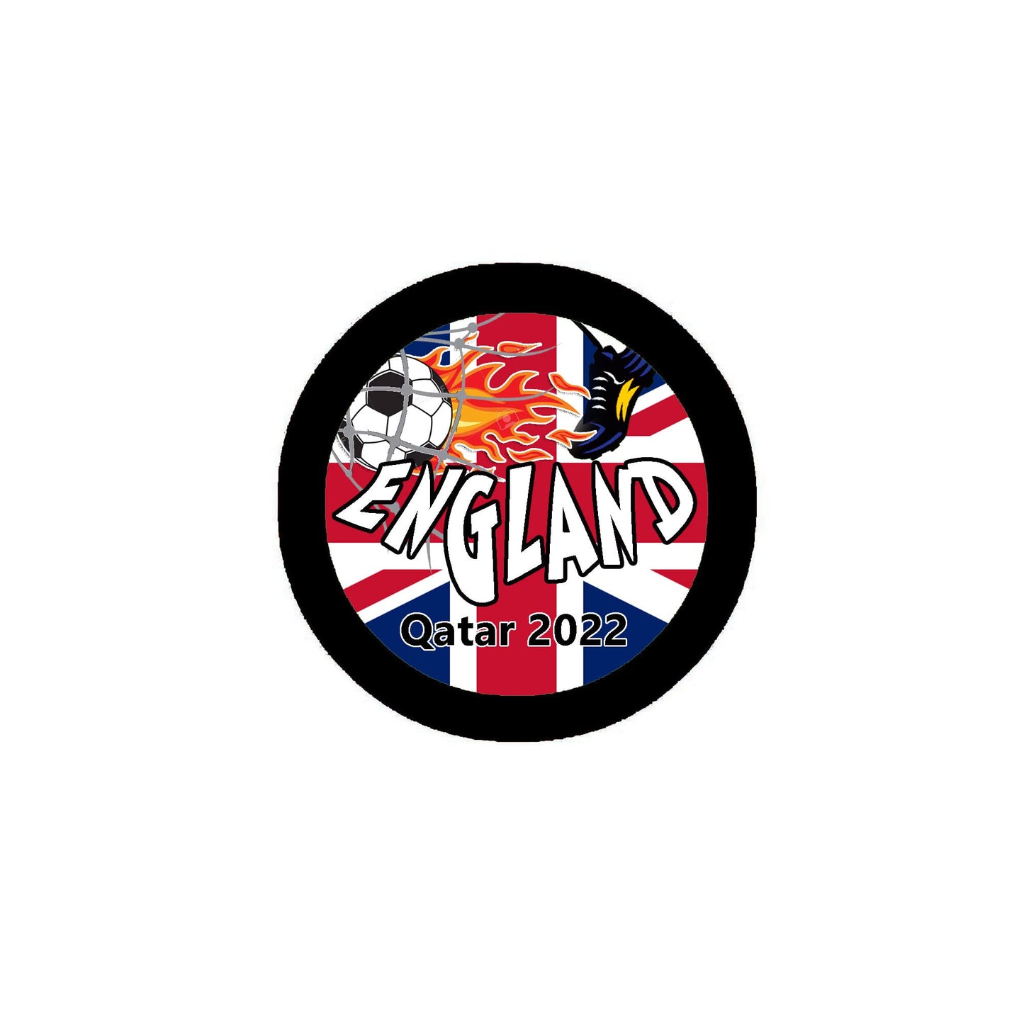 12 Pcs Set England Football Soccer 2.25-inch Pinback 2022 2.25-inch Pinback Default Title