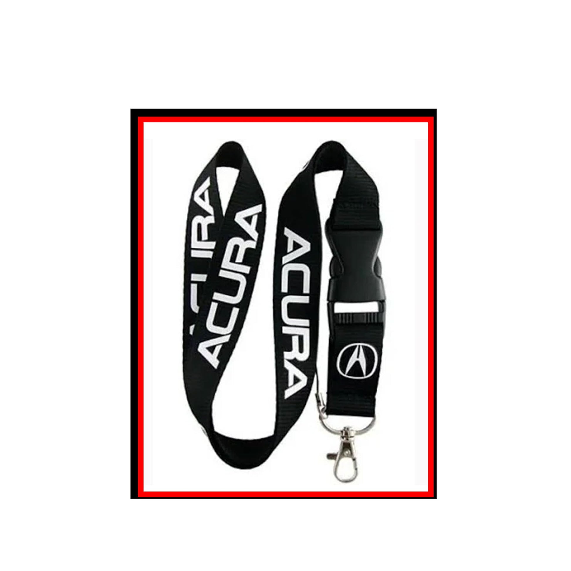 2 x Lanyard Key Chain Keyring Holder A c u r L1AR (2 Pcs Set) 2 lanyards Default Title