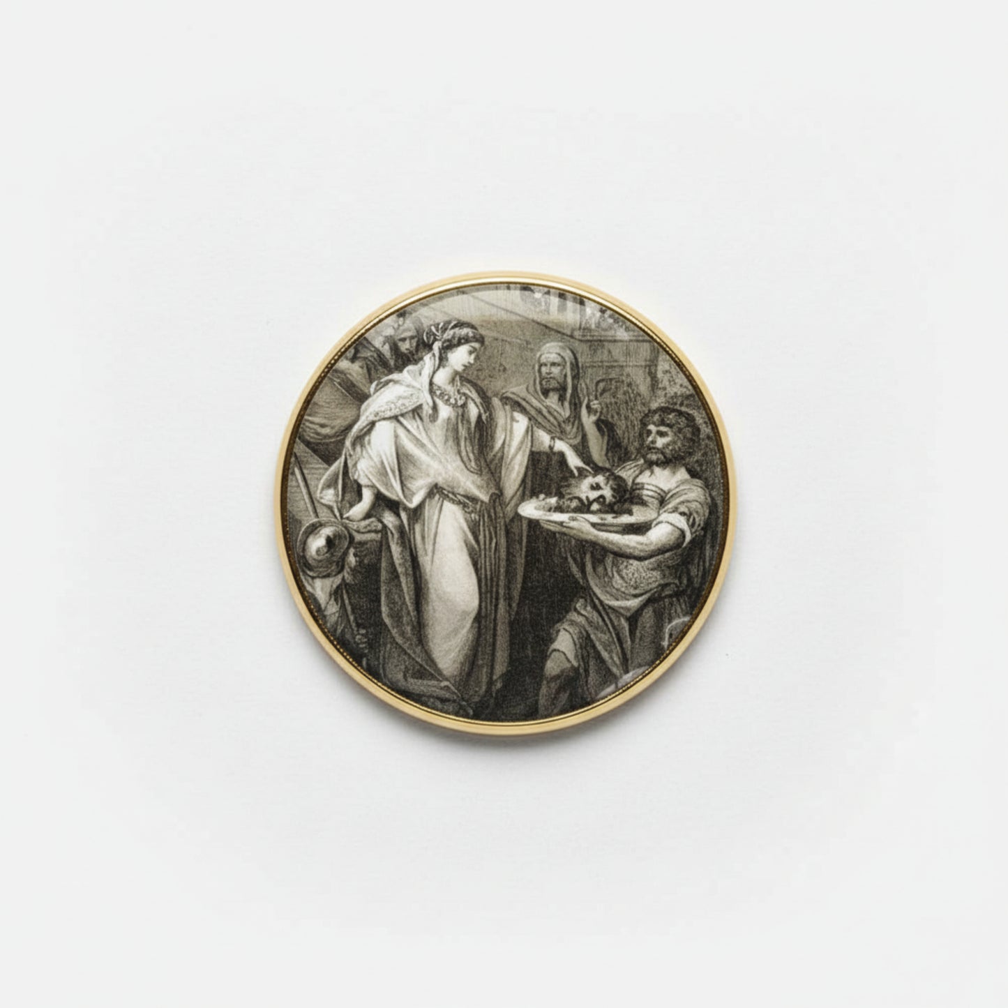 John the Baptist Head on a Platter Keychain Default Title