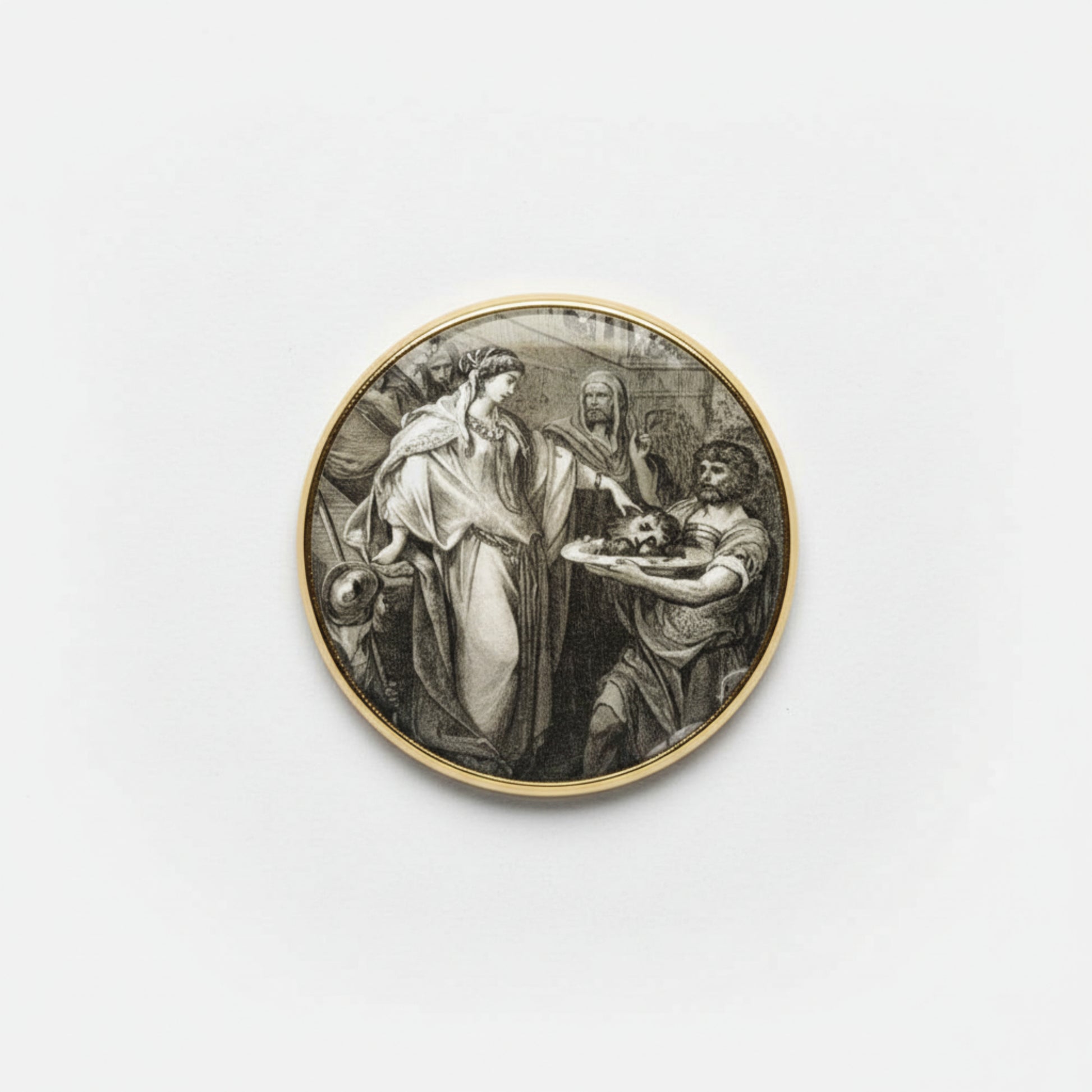 John the Baptist Head on a Platter Keychain Default Title