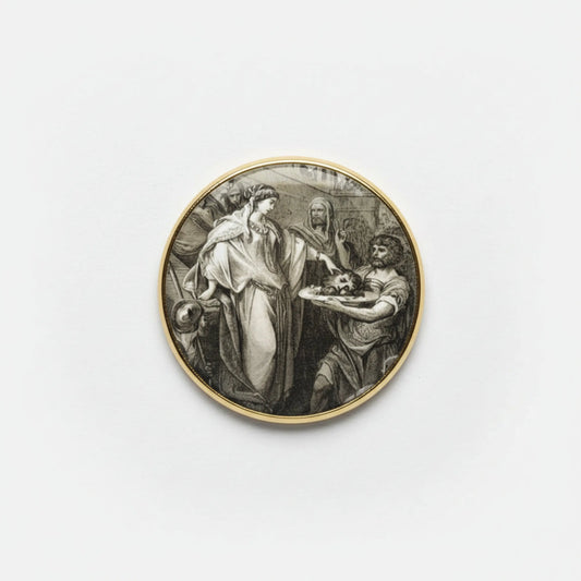 John the Baptist Head on a Platter Keychain Default Title