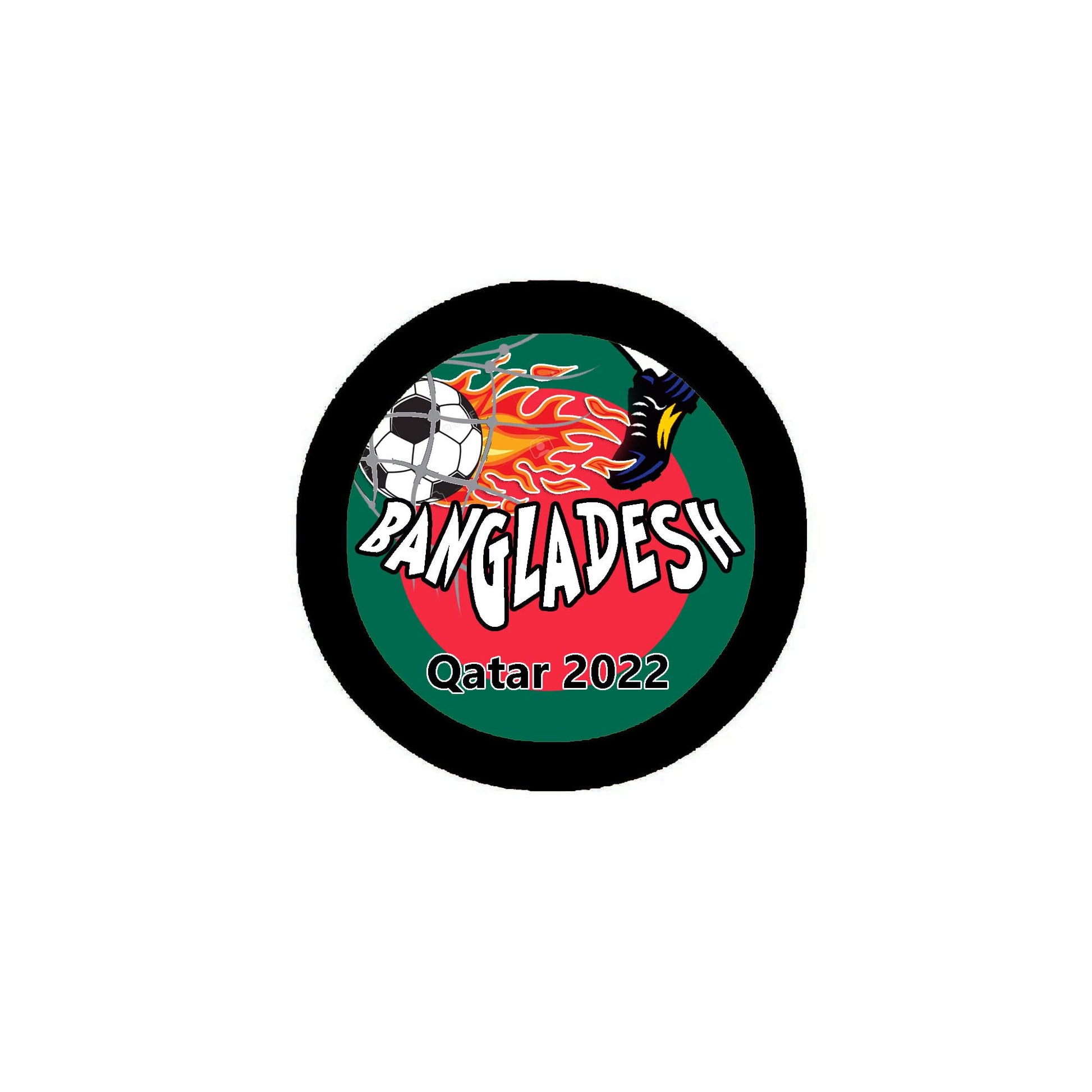 12 Pcs Set Bangladesh Football Soccer 2.25-inch Pinback 2022 Default Title