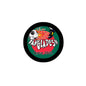 Round Bangladesh soccer pinback button with football logo and 'Qatar 2022' text.