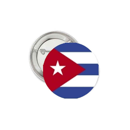 10 Pcs Cuba National Country Flag Pinback Button Pin Badge 1.25"