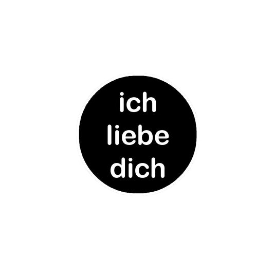 Ich Liebe Dich I Love You in German 2.25-inch Pinback Default Title