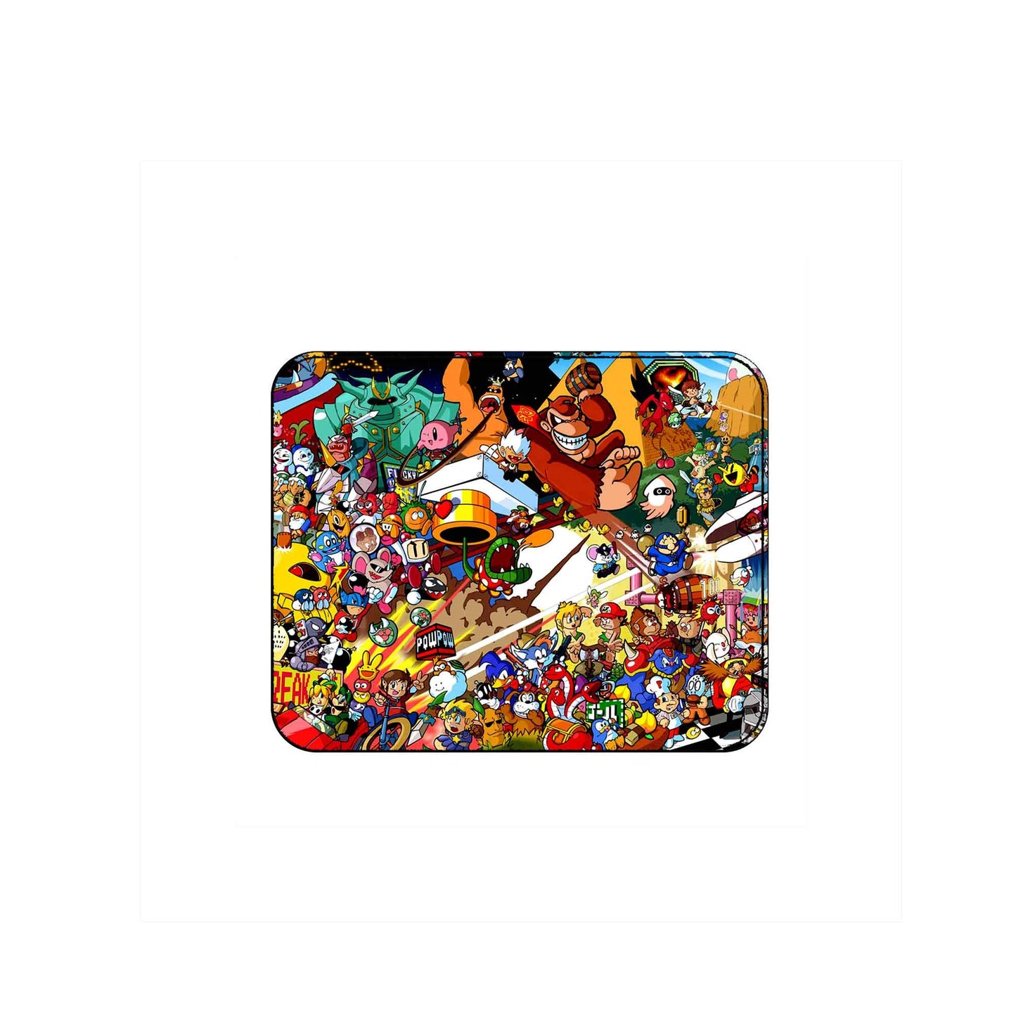 Cartoon Anime Heroes Computer Mouse Pad 9.7" x 8.5"