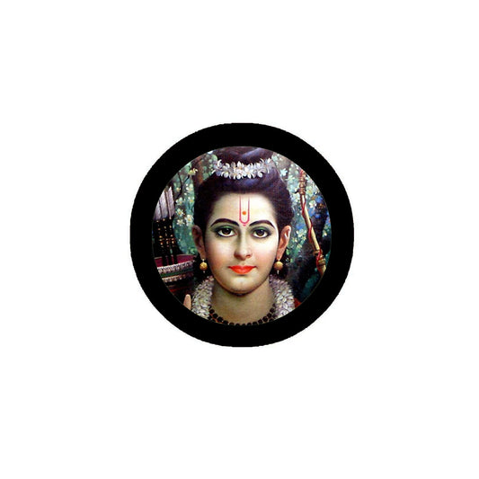 3-inch Shiva Siva Hindu God Trance Indian Yoga Aum Om Pinback Default Title