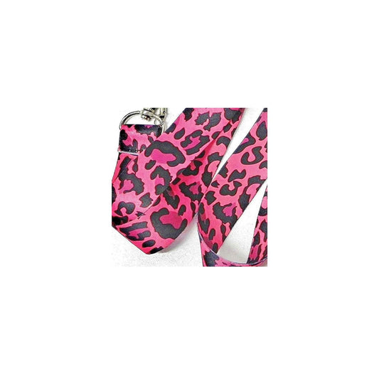 Animal Print Pink Fashion Neck Strap Lanyard