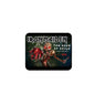 Black Iron Maiden themed mouse pad with warrior graphic and book text
