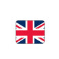 UK Union Jack flag mouse pad with rounded corners