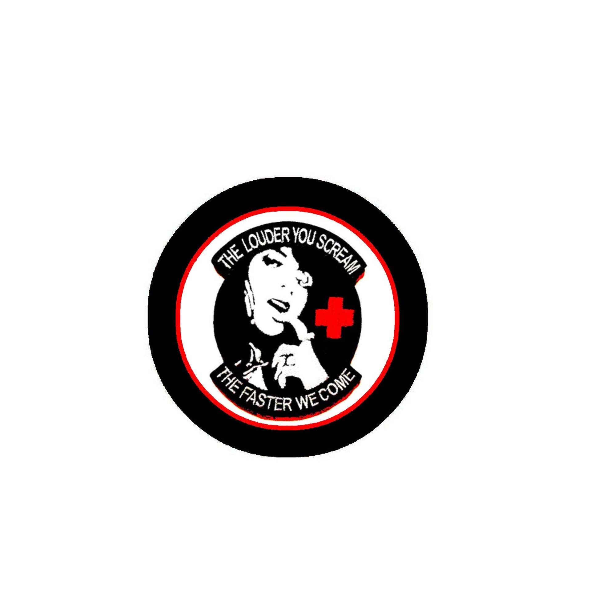 The Louder You Scream The Faster We Come 2.25-inch Pinback Default Title