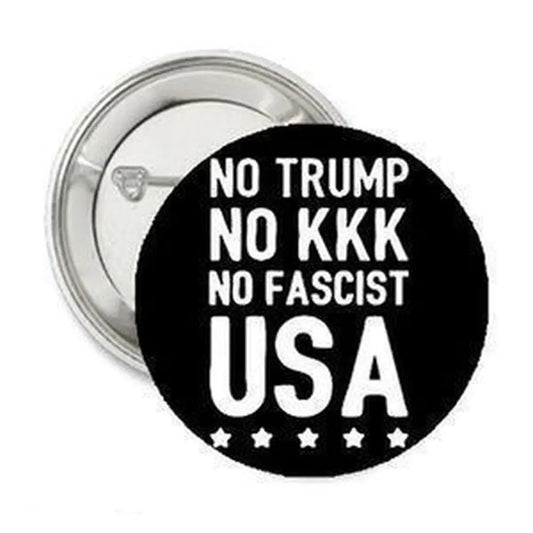 Not KKK Pinback Button Pin 2.25-inch BLK Pinback Pin Button - Default Title