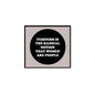 1.25-inch pinback button badge with FEMINISM IS THE RADICAL NOTION THAT WOMEN ARE PEOPLE