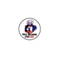 2.25-inch pinback button with robot graphic and “YOU WILL BECOME LIKE US”