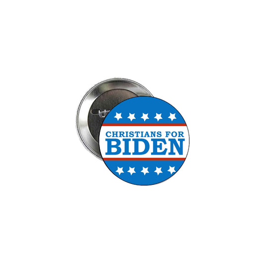 Christian pour Biden Pinback 2.25"