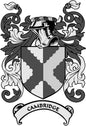 3-inch family crest coat-of-arms magnet with Cambridge ribbon and shield