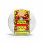 Family crest pinback with black-and-silver shield, red lions, and “GAUTHIER” banner