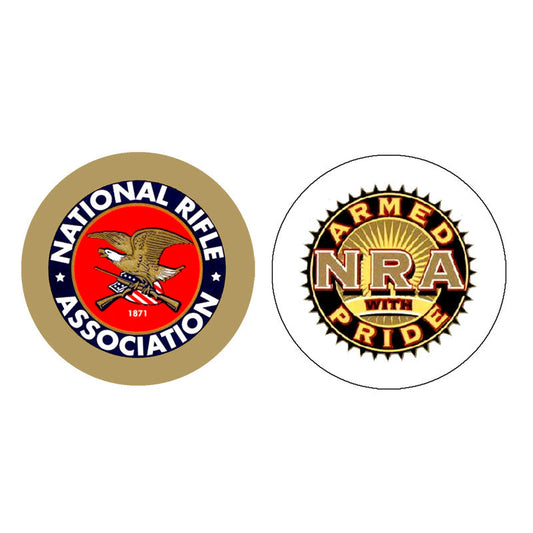 Lot de 2 broches NRA 2,25"