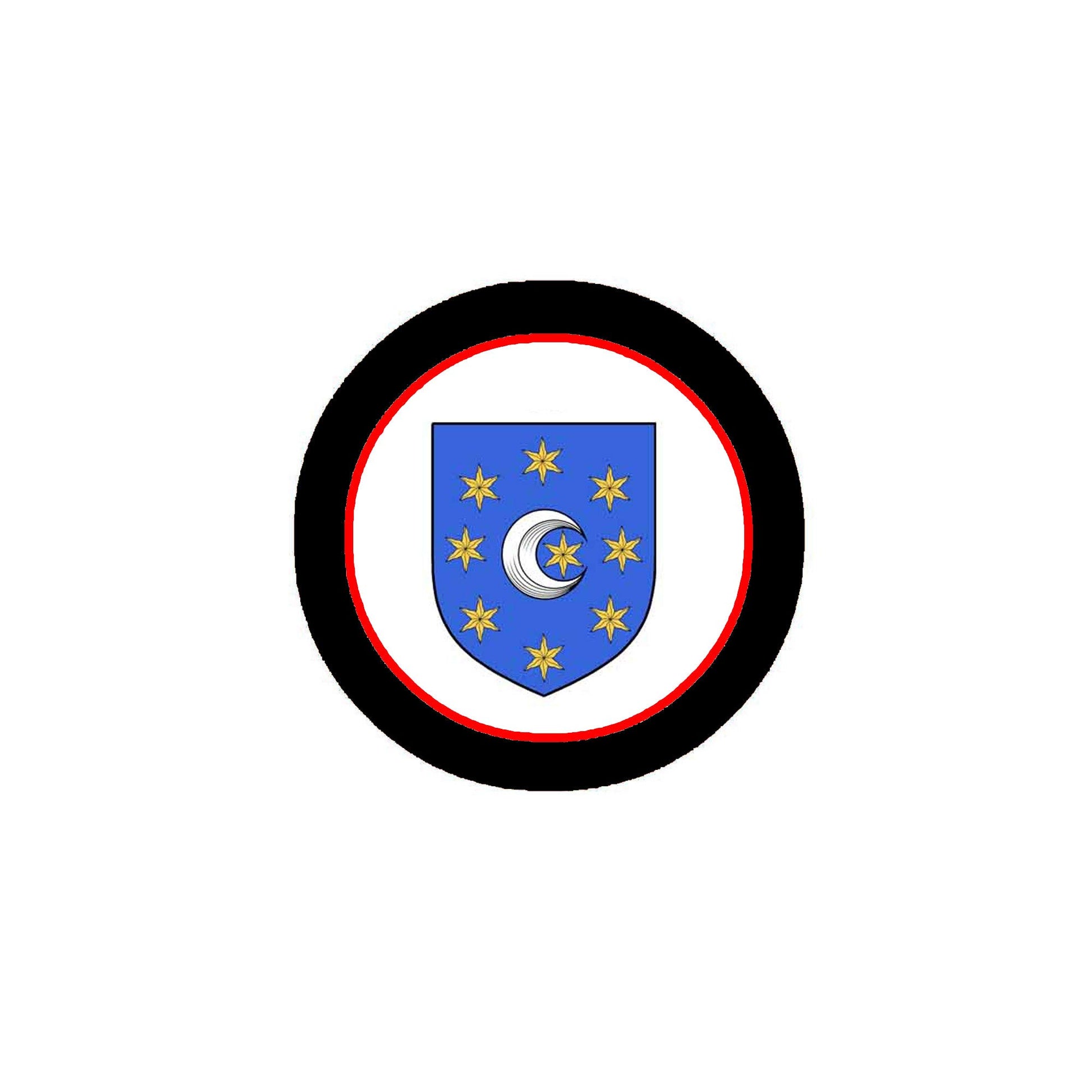 Duggan 3-inch Coat of Arms Fridge Round Magnet Default Title