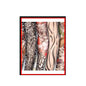 Tattoo print arm sleeve with black and beige swirl pattern