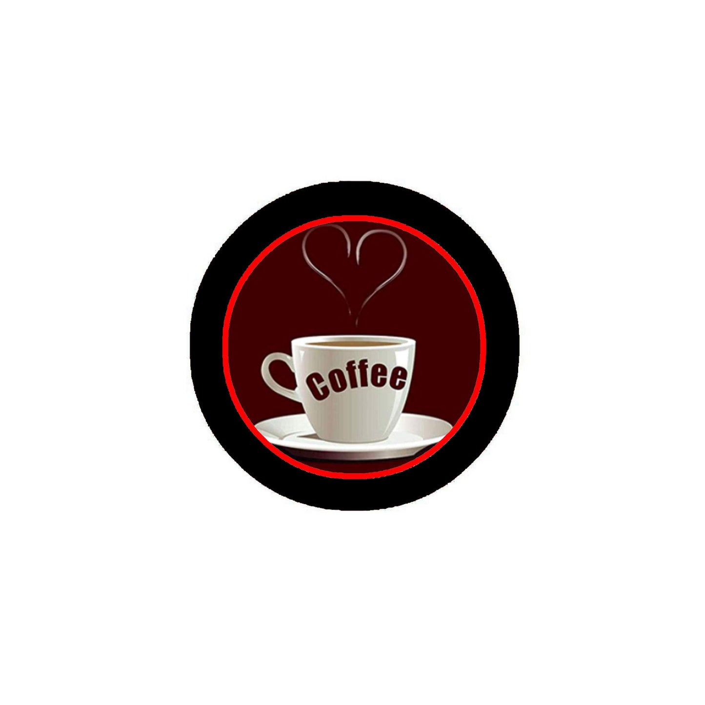 Coffee Lover 1.25" Pinback Button Pin for Jackets, hats, etc