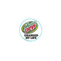 1.25-inch pinback button with Mountain Dew “CHANGED MY LIFE” logo