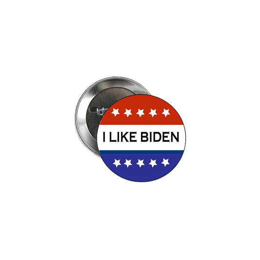 10 Pcs I Like Biden 2.25" Pinback for Jackets, Backpacks, etc.