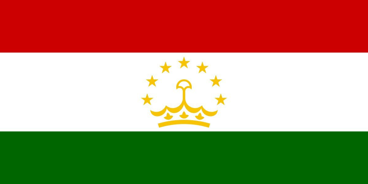 Tajikistan Country Flag Mousepad for Computers Default Title