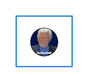 Dr. Gene Scott pinback button pin with circular portrait and “DR.GENE SCOTT” text