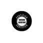 2.25-inch Certified Nursing Assistant pinback, black round badge with white text